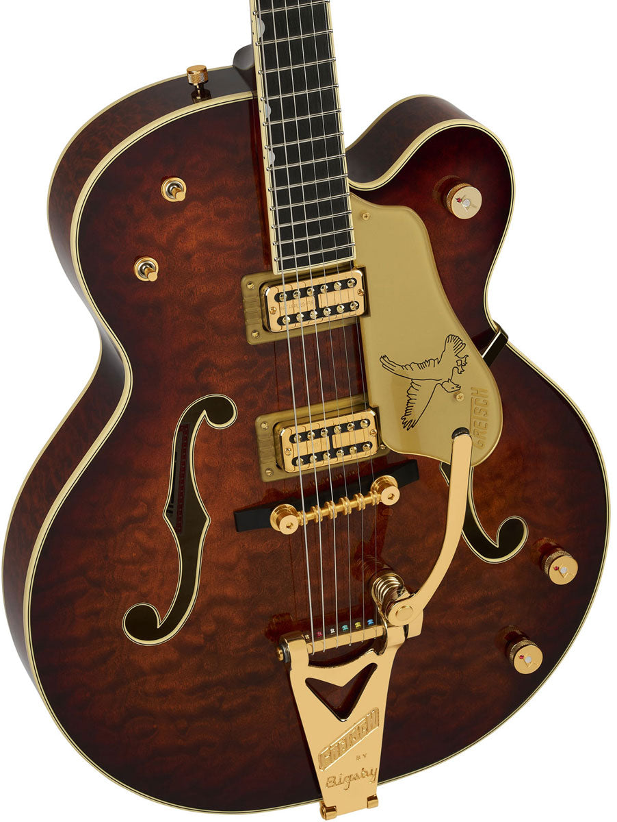 G6136TGQM-59 LTD Quilt Classic Falcon Bigsby Ebo Resplandor de fragua