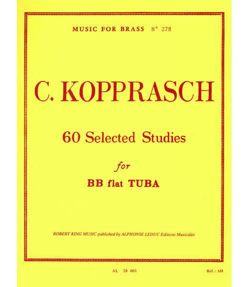 KOPPRASCH :60 SELECT STUDIES TUBA