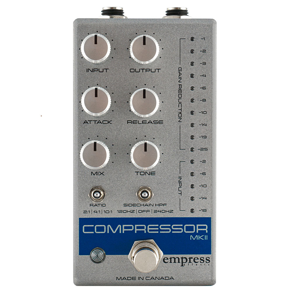 Empress Effects Compresor MKII Plata