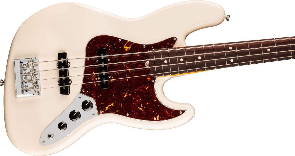 Jazz Bass American Professional, RW Blanco olímpico