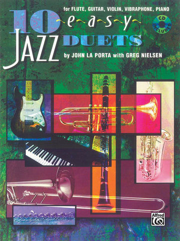 La Porta J y Nielsen G - 10 dúos de jazz fáciles + CD - Banda de jazz