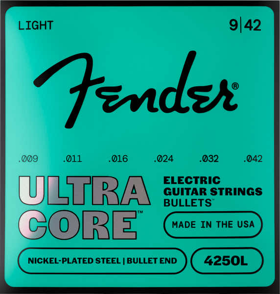Ultracore acero niquelado, extremo de bala, 4250L 09-42, (6)