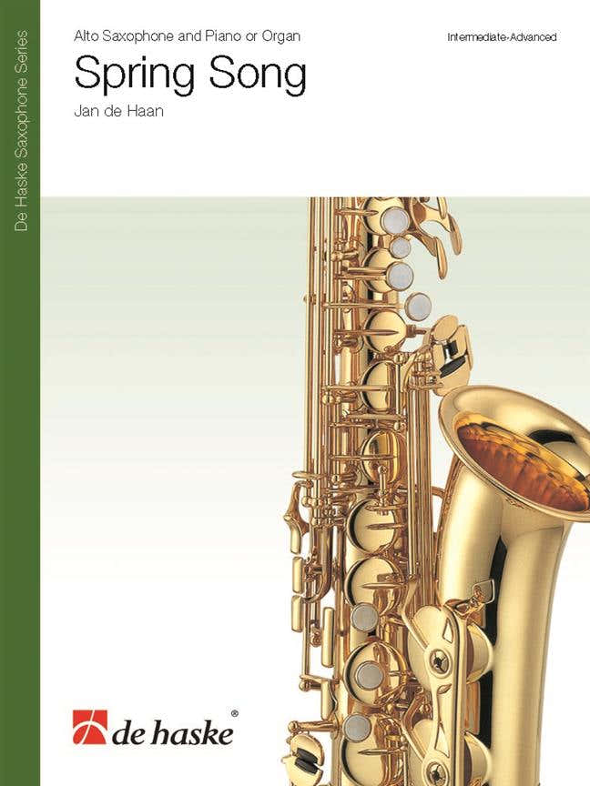 Jan De Haan - Spring Song - Saxophone Alto et Piano
