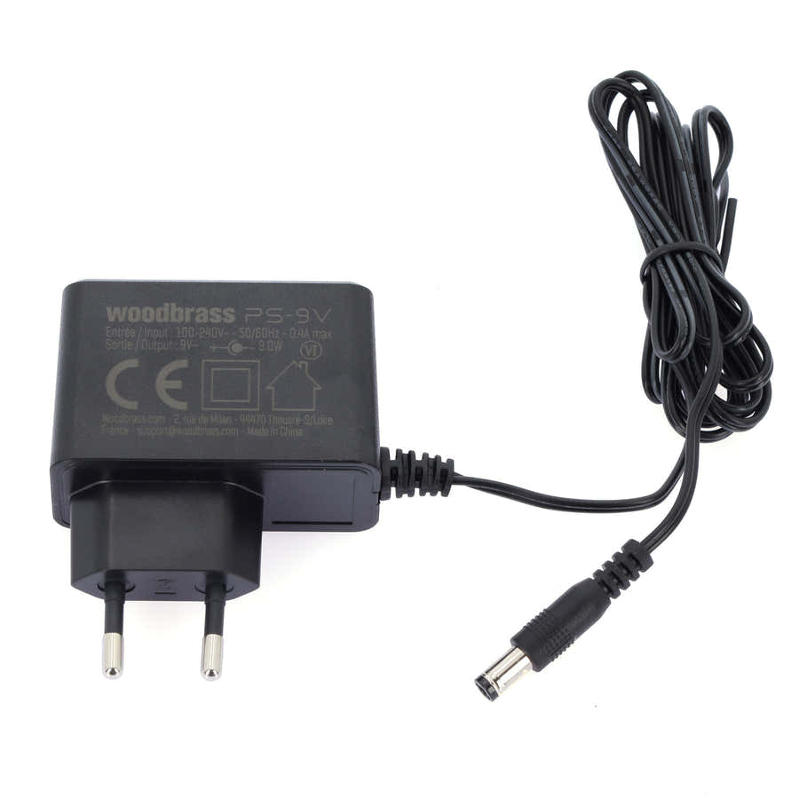 PS-9V 1A Alimentación para pedal de efecto