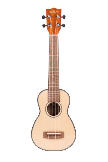 Soprano de tapa de abeto macizo-caoba con mástil largo