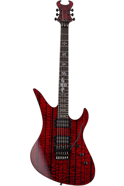 Synyster Gates Standard Plus FR Rojo oscuro transparente