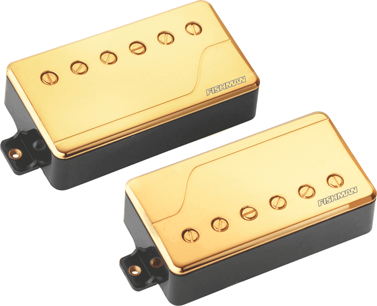 Fishman FLUENCE HUMBUCKER CLASSIC SET MICROS GOLD FINISH
