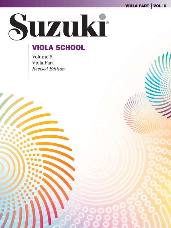 SUZUKI - VIOLA SCHOOL VOL.6 - ALTO