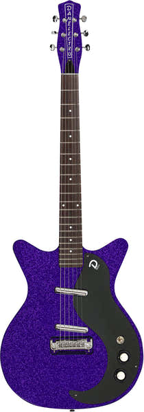 Danelectro Blackout 59 Metalflake púrpura