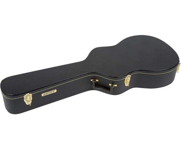 G6296 Estuche de tapa plana para resonador de mástil redondo, negro