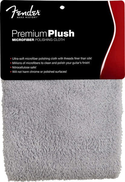Paño de microfibra suave Premium para pulir Gris
