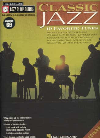 Jazz Play Along Vol.69 - Classic Jazz + Cd - Bb Eb C Instruments
