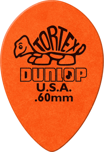 36 x 0,60mm Tortex Small Teardrop Orange