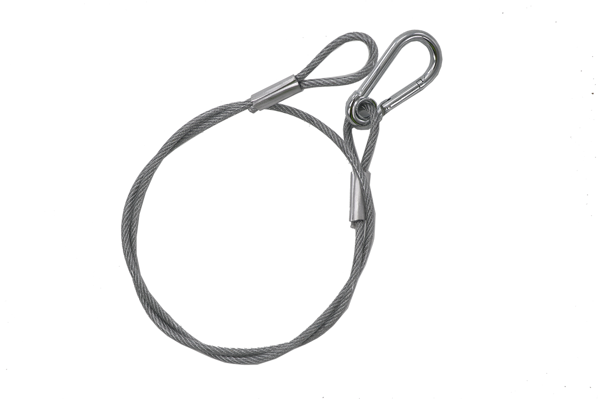 Pack De 12 Eslingas De Seguridad 4 mm 85 cm