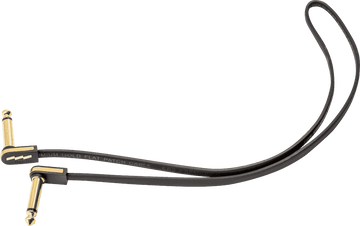 Cable de Patch de Guitarra 58cm Compacto Oro