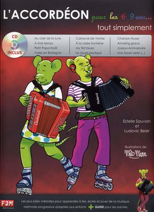 Sauvain E. & Beier L. - L'accordeon Pour Les 6/9 Ans Tout Simplement