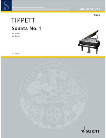 TIPPETT SIR MICHAEL - SONATA NO 1 - PIANO