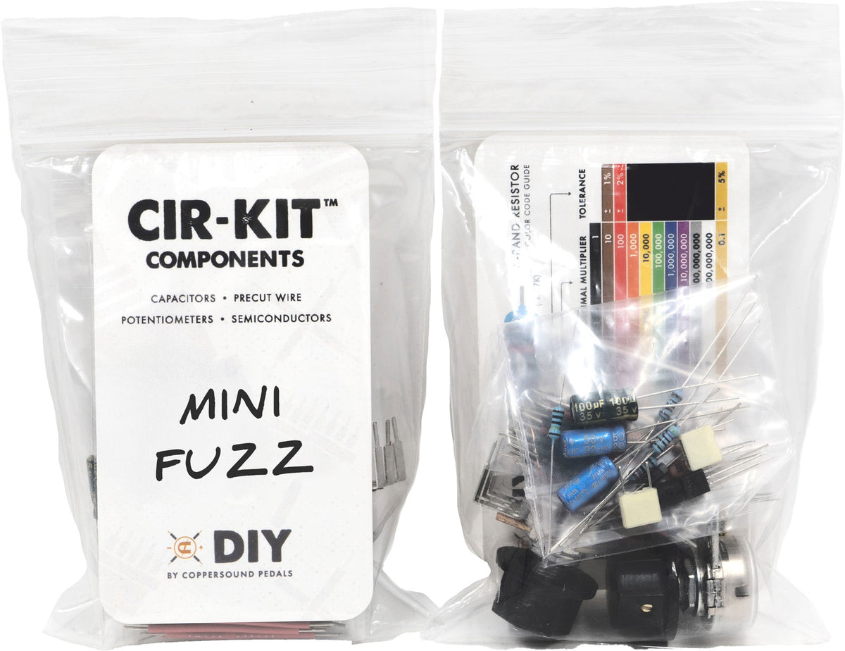 CopperSound Cir-Kit bolsa de componentes Mini Fuzz