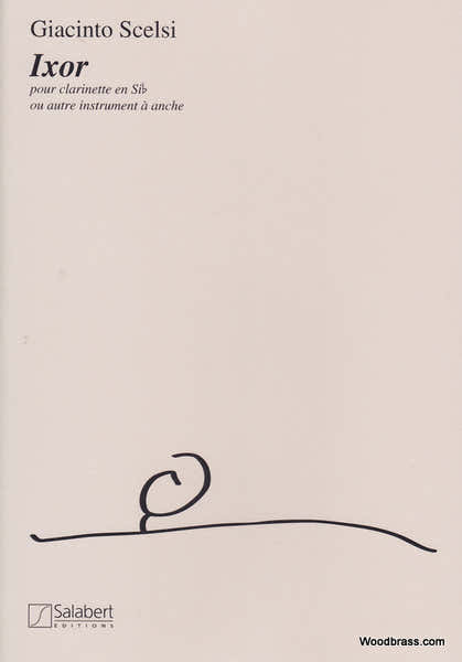 Salabert Scelsi - Ixor - Clarinette