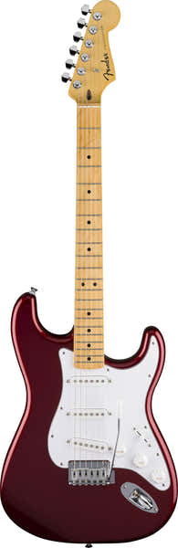 Standard Stratocaster MN Golpeador Blanco Candy Cola