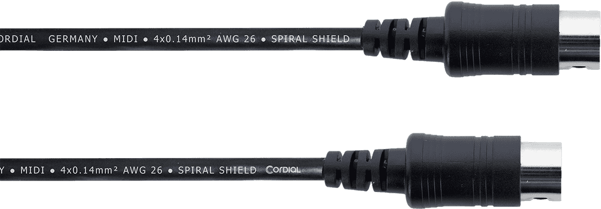 Cable MIDI 1 M