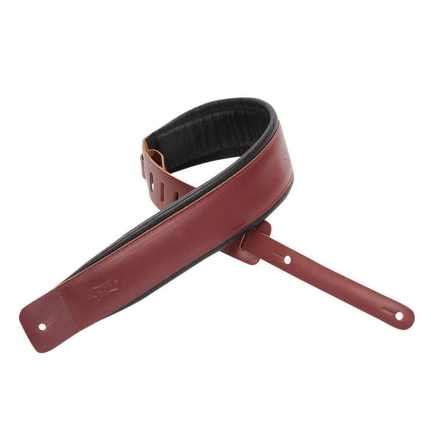 6,4 CM BLACK PADDED WITH COMFORT EDGE - BURGUNDY