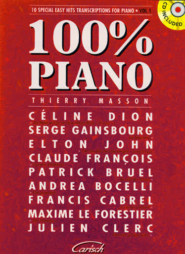 100% Piano Vol 1 + CD