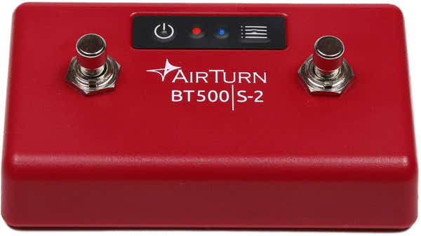 Airturn BT500S controlador de 2 interruptores de pie