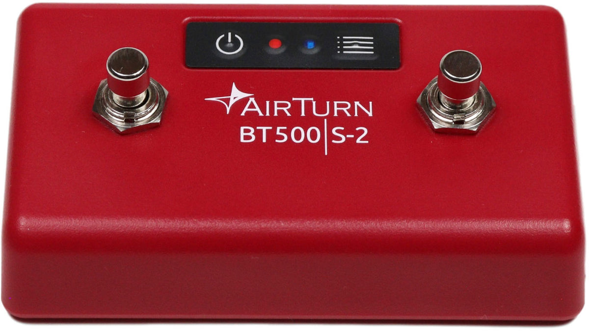 Airturn BT500S controlador de 2 interruptores de pie