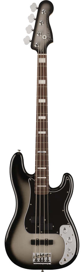 Precision Bass Signature Troy Sanders RW Silverburst