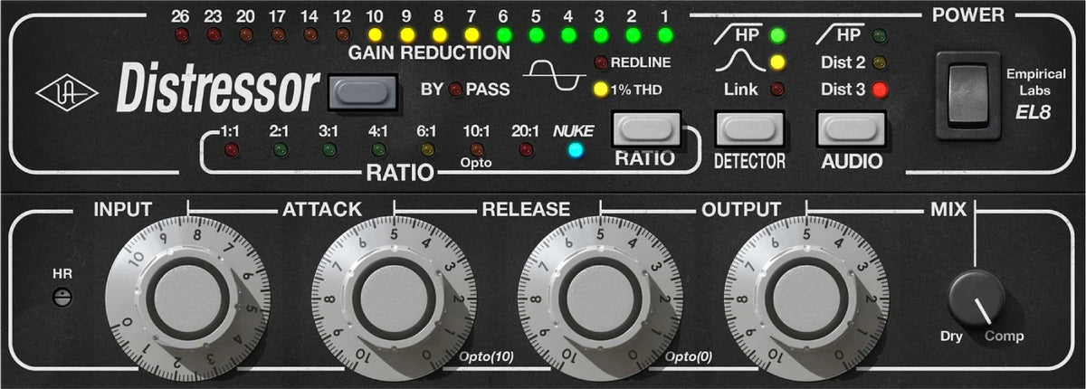 Universal Audio UAD Empirical Labs EL8 Distressor Compresor
