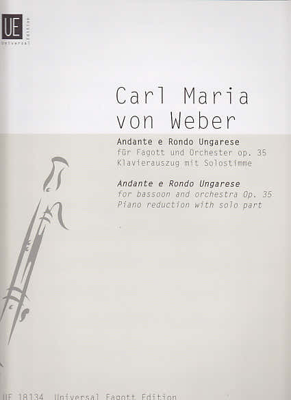 Weber C.M. Von - Ande E Rondo Ungarese Op. 35 - Basson Piano