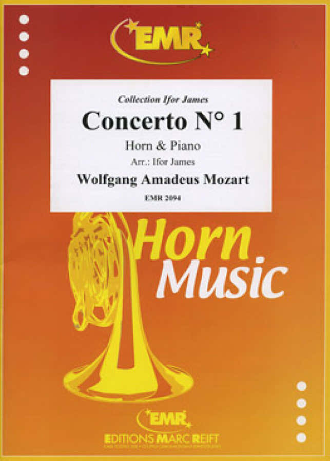 MOZART W.A. - CONCIERTO N°1 - TROMPA & PIANO (Arr. IFOR JAMES)