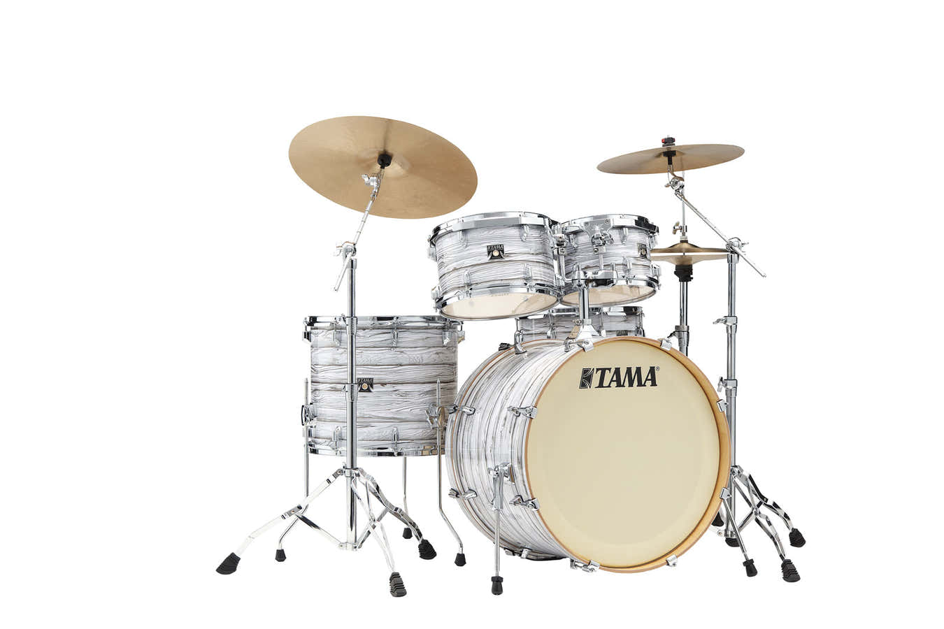 SUPERSTAR CLASSIC STAGE 22 DRUM KIT ICE ASH WRAP