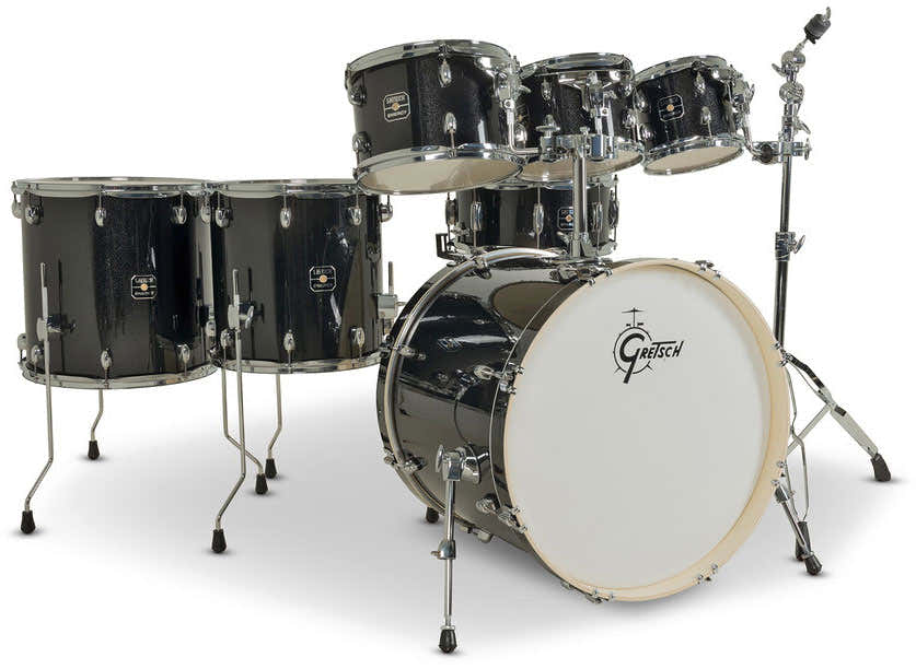 Set de batería Energy Black Sparkle