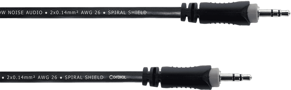 Cordial Cable De Audio Estéreo Minijack 50 CM