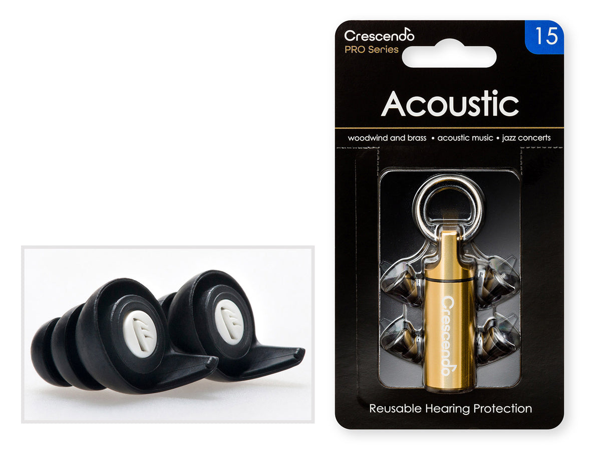 Crescendo PRO ACOUSTIC 15 PROTECTORES PARA OIDOS