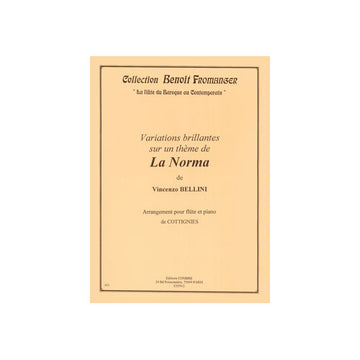 Bellini - Variations BRILLANTES-la Norma - Flûte et Piano