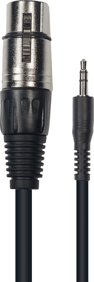 Cable Jack Estéreo 3,5 mm XLR Hembra. 3 M