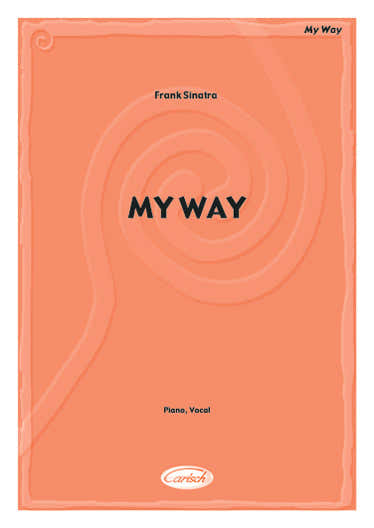 SINATRA FRANK - MY WAY - PIANO CHANT
