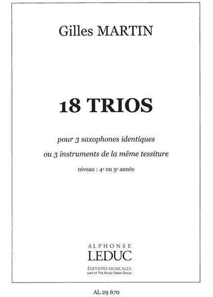 18 Trios pour Instruments identiques