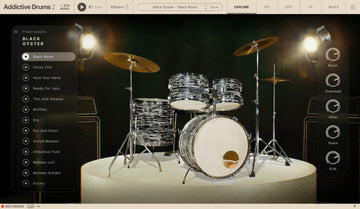 Addictive Drums 2 Black Oyster ADpak