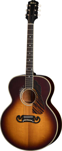 SJ-100 1939 Muy envejecido Sunburst vintage descolorido CSHR