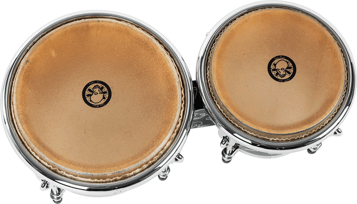 BONGOS 7" AND 8,5" ASIAN OAK - BLACK CUSTOME SIGNATURE LENNY CASTRO