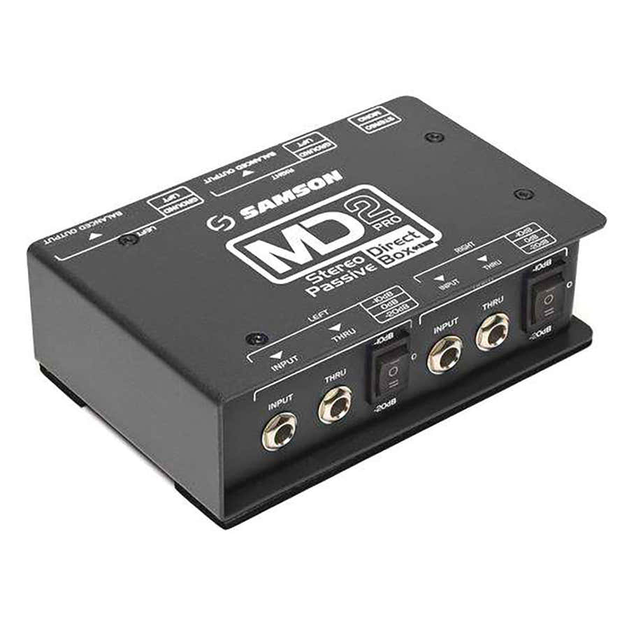 MD2PRO - S-MAX SERIES STEREO PASSIVE DIRECT BOX
