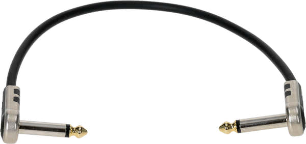 Cable Patch 30 cm Acodado Extremos Chapados En Oro
