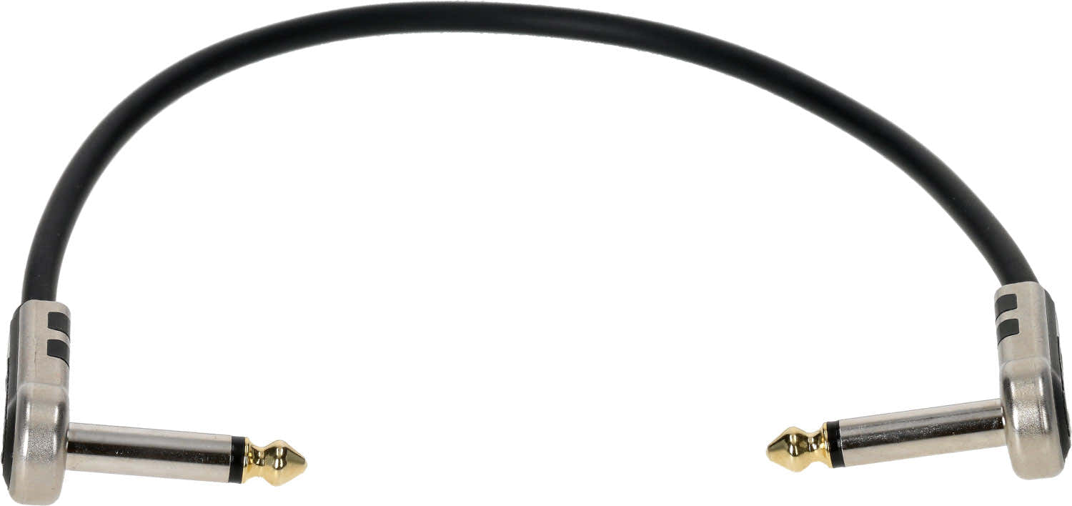 Cable Patch 30 cm Acodado Extremos Chapados En Oro