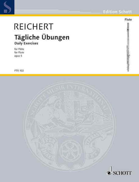 Reichert Mathieu Andre - Daily Exercises Op. 5 - Flute