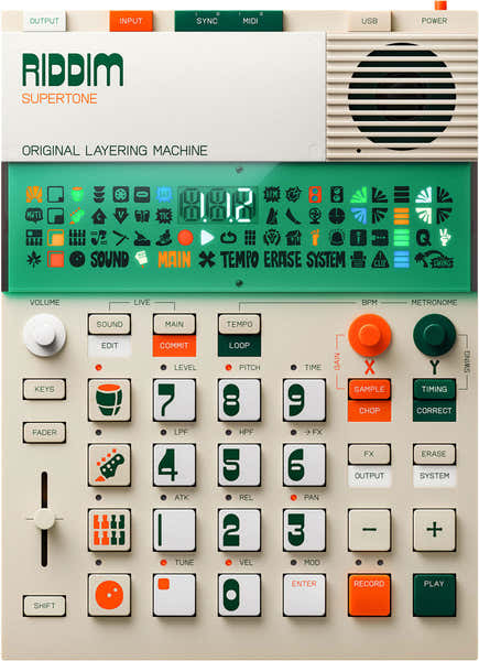 Teenage Engineering EP-40 Riddim Supertone B Stock