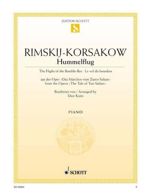 RIMSKY-korsakov - Vol Du Bourdon - Piano